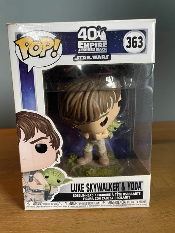 Funko Pop Luke & Yoda - Star Wars 40 jaar ESB