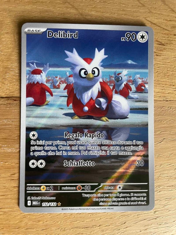 Pokémon Delibird 152/132 Mega Evolution