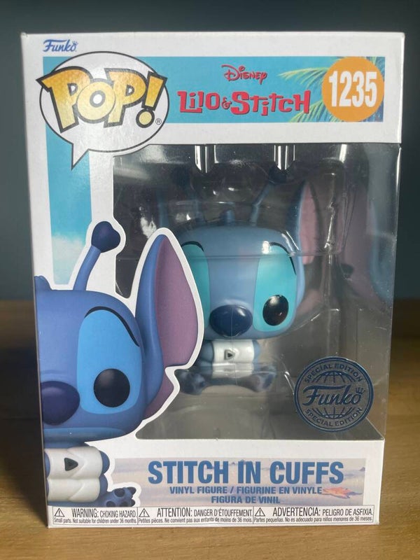 Funko Pop Stitch in Cuffs #1235 - Disney Lilo & Stitch SE