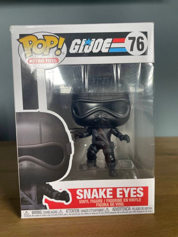 Funko Pop! G.I. JOE Snake Eyes #76 Retro Toys