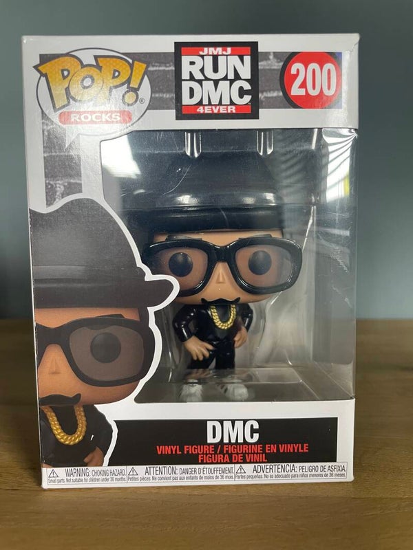 Funko Pop Rocks: Run DMC - DMC #200