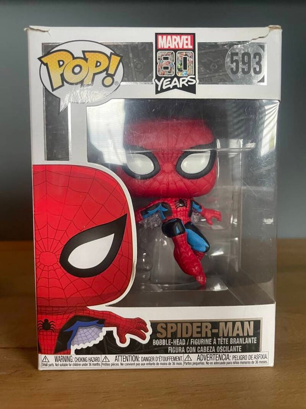 Funko Pop! The Amazing Spider-Man #593 Marvel 80 Years