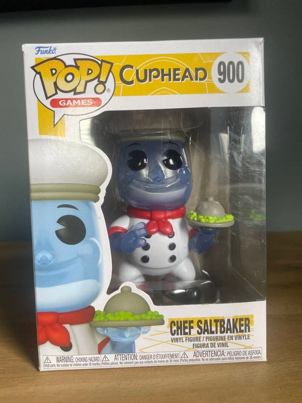 Funko Pop Chef Saltbaker - Cuphead Games #900