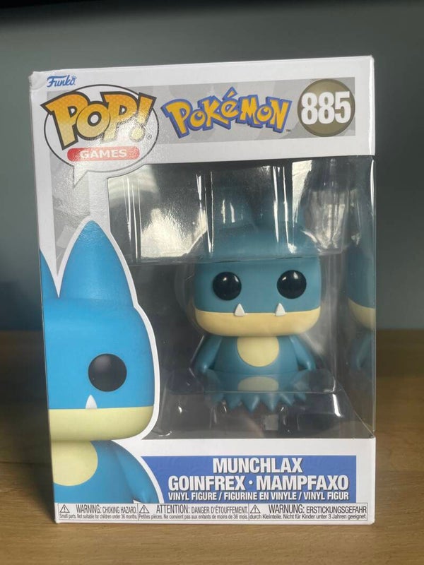 Funko Pop Games Pokémon Munchlax #885