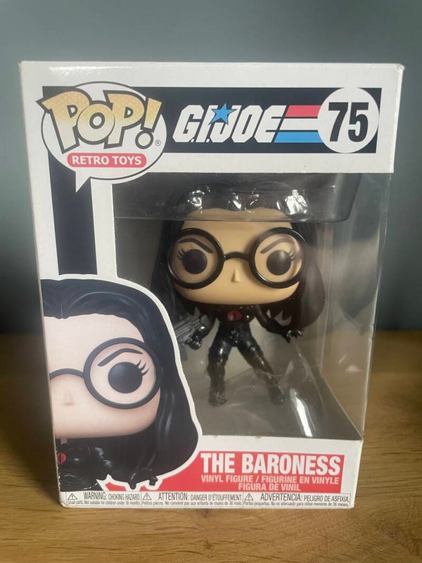 Funko Pop G.I. Joe The Baroness #75 Retro Toys