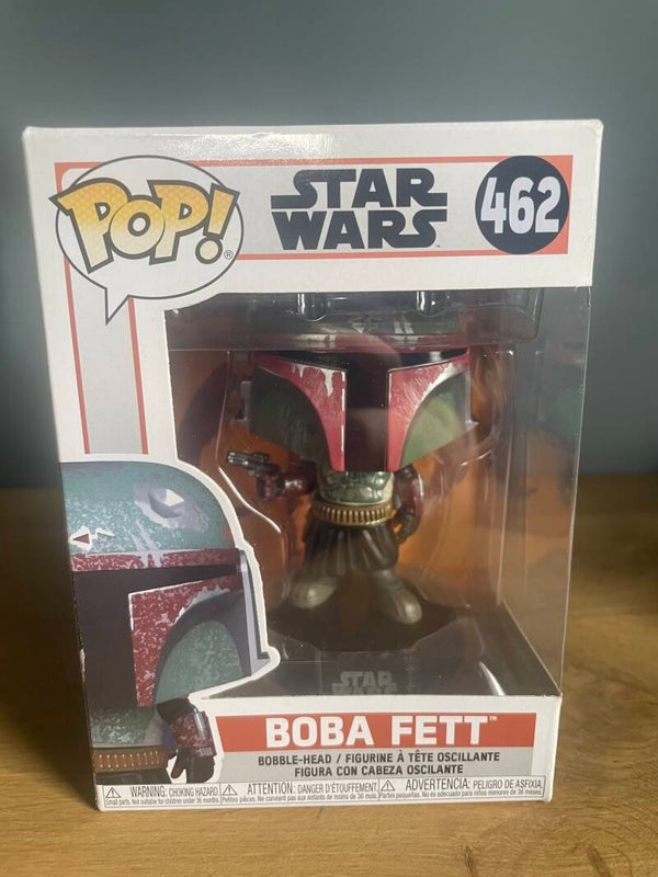 Funko Pop Star Wars The Mandalorian Boba Fett #462