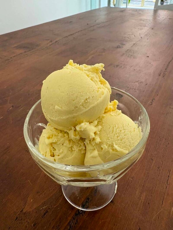 Passion Fruit & Mango icecream