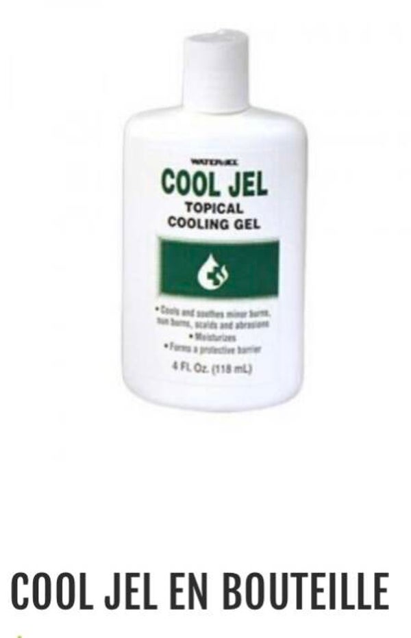 COOL GEL EN BOUTEILLE