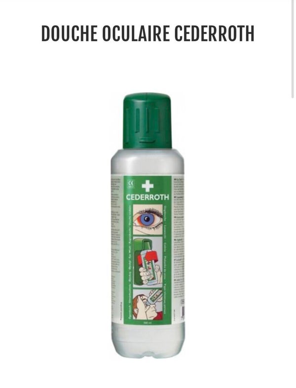 DOUCHE OCULAIRE CEDERROTH
