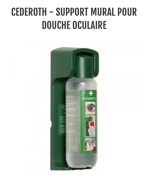 CEDEROTH - SUPPORT MURAL POUR DOUCHE OCULAIRE