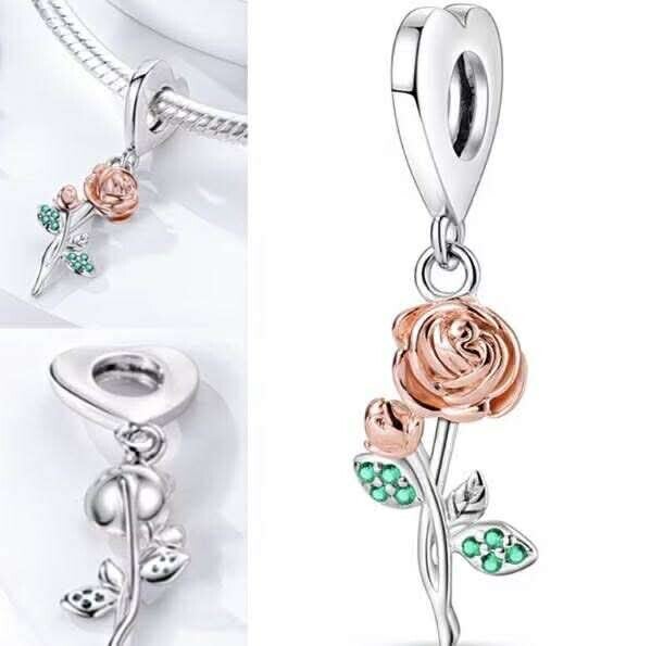 Rose charm