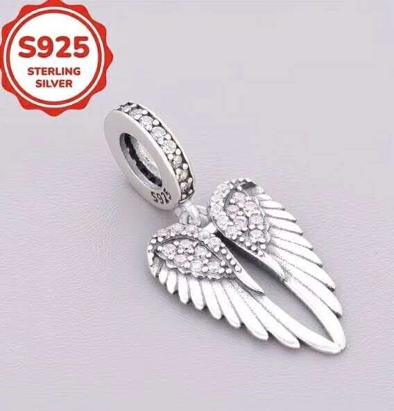 Angel wings charms