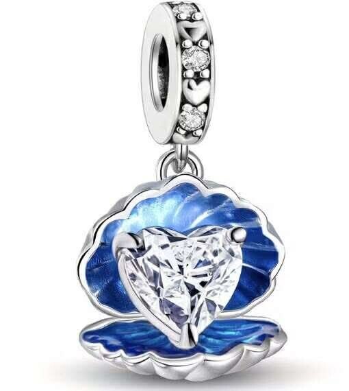 Diamant shell charm