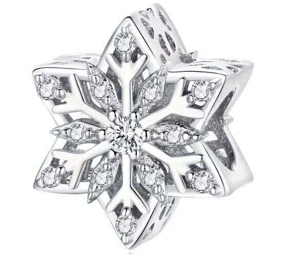 Snøkrystall charms