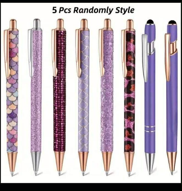 Mystrey Sett Luksus Glitter Penner