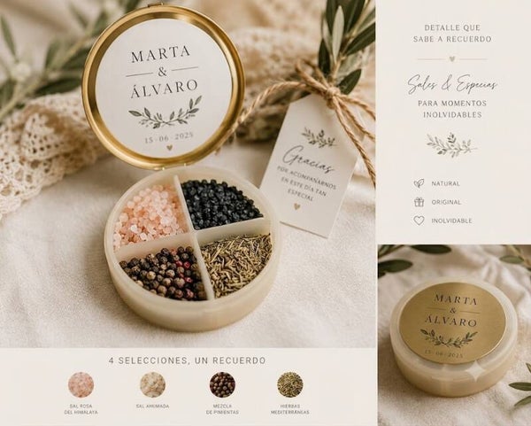 Pastillero de Especias y Sales Gourmet