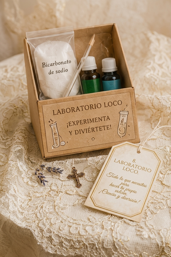 Kit Laboratorio Mágico:Crea tu propio volcán.