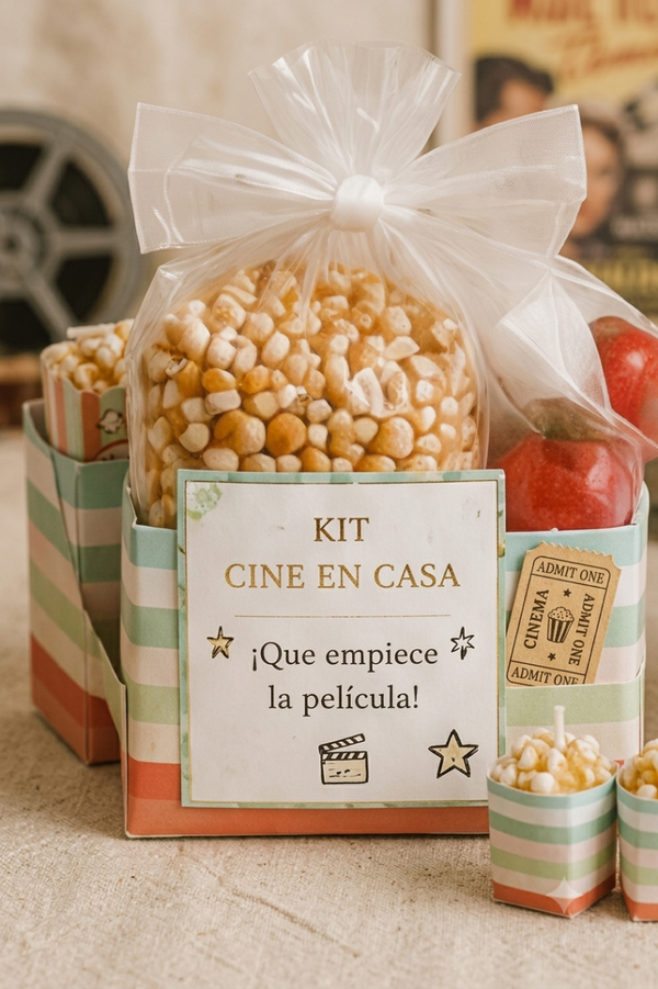 Kit Cine en Casa Personalizado