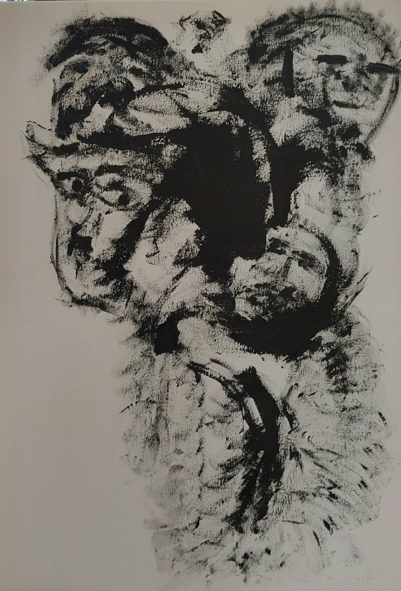 schilderij nr.20 afm.50x70cm.