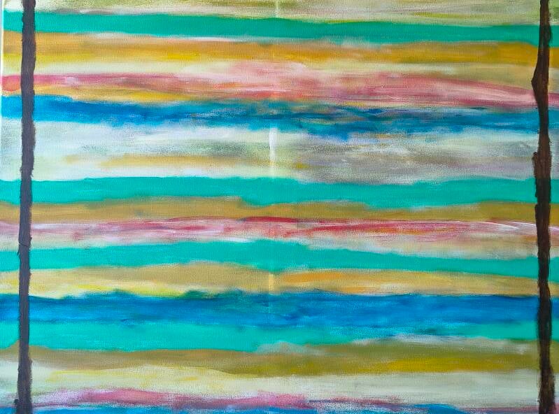 Schilderij nr 160 afm 60x80cm 