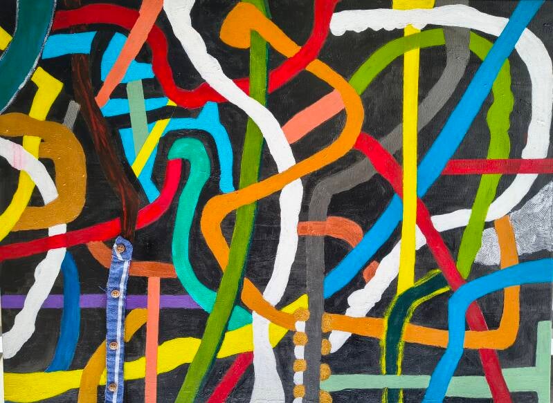 Schilderij nr 233 60x80cm Kunstschilder-jjs.n