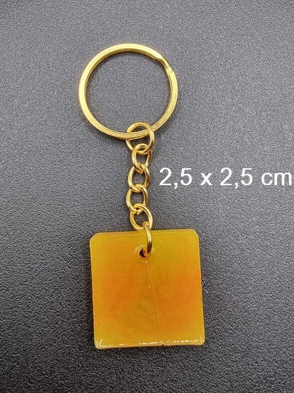Sleutelhanger vierkant