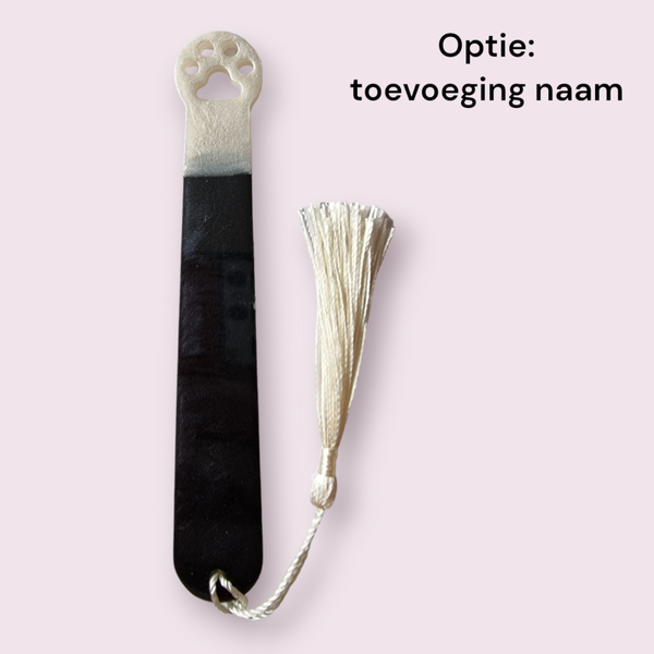 Boekenlegger kattenpootje