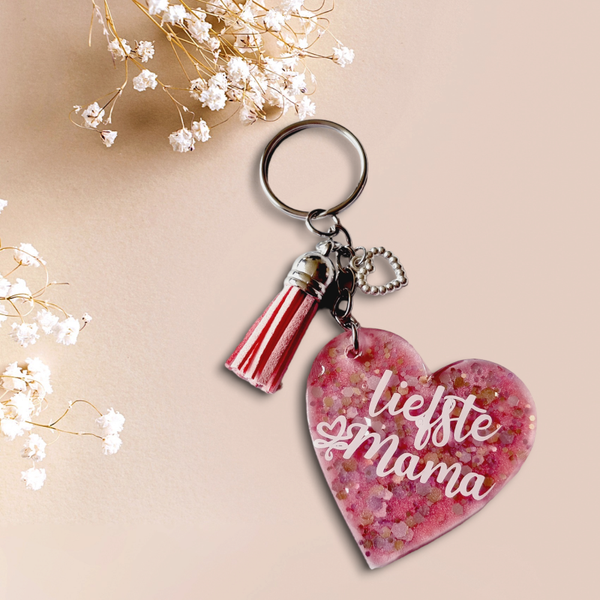 Sleutelhanger Liefste mama