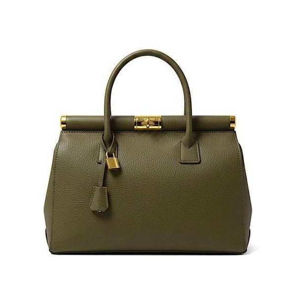 Sac cuir KAKI