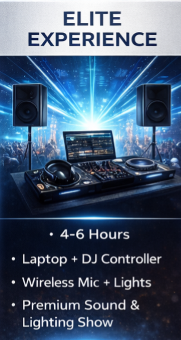 Elite Experience – $300 Booking Deposit