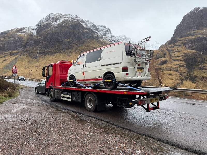 Camper Van Recover Services 24/7 Cumbernauld 