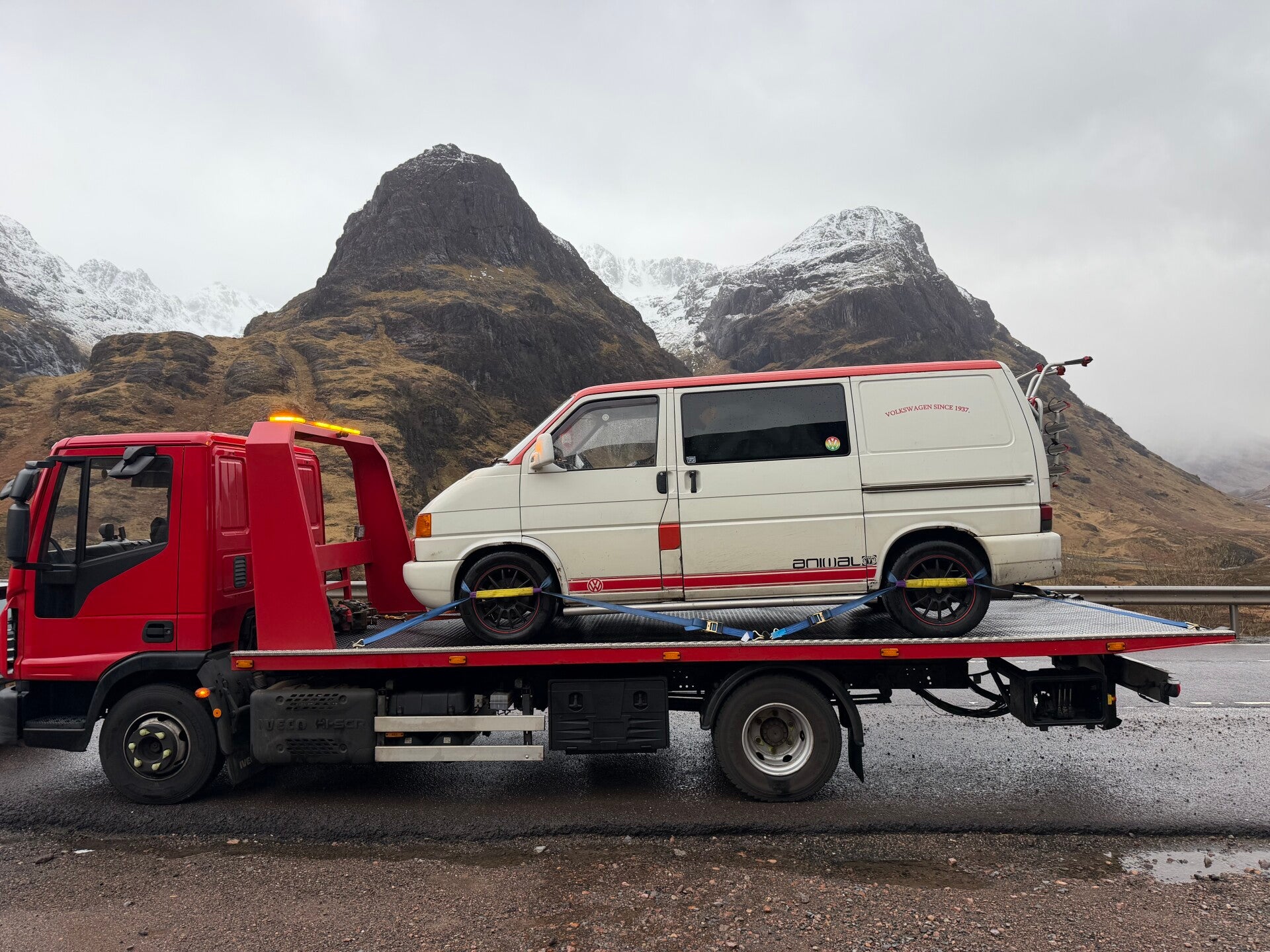 24/7 Camper Van Recovery | Glasgow, Falkirk, Edinburgh & Stirling