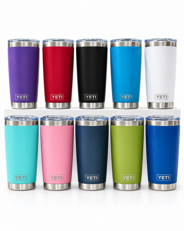 Vaso YETI 20 oz Térmico con Tapa para Bebidas Frías y Calientes
