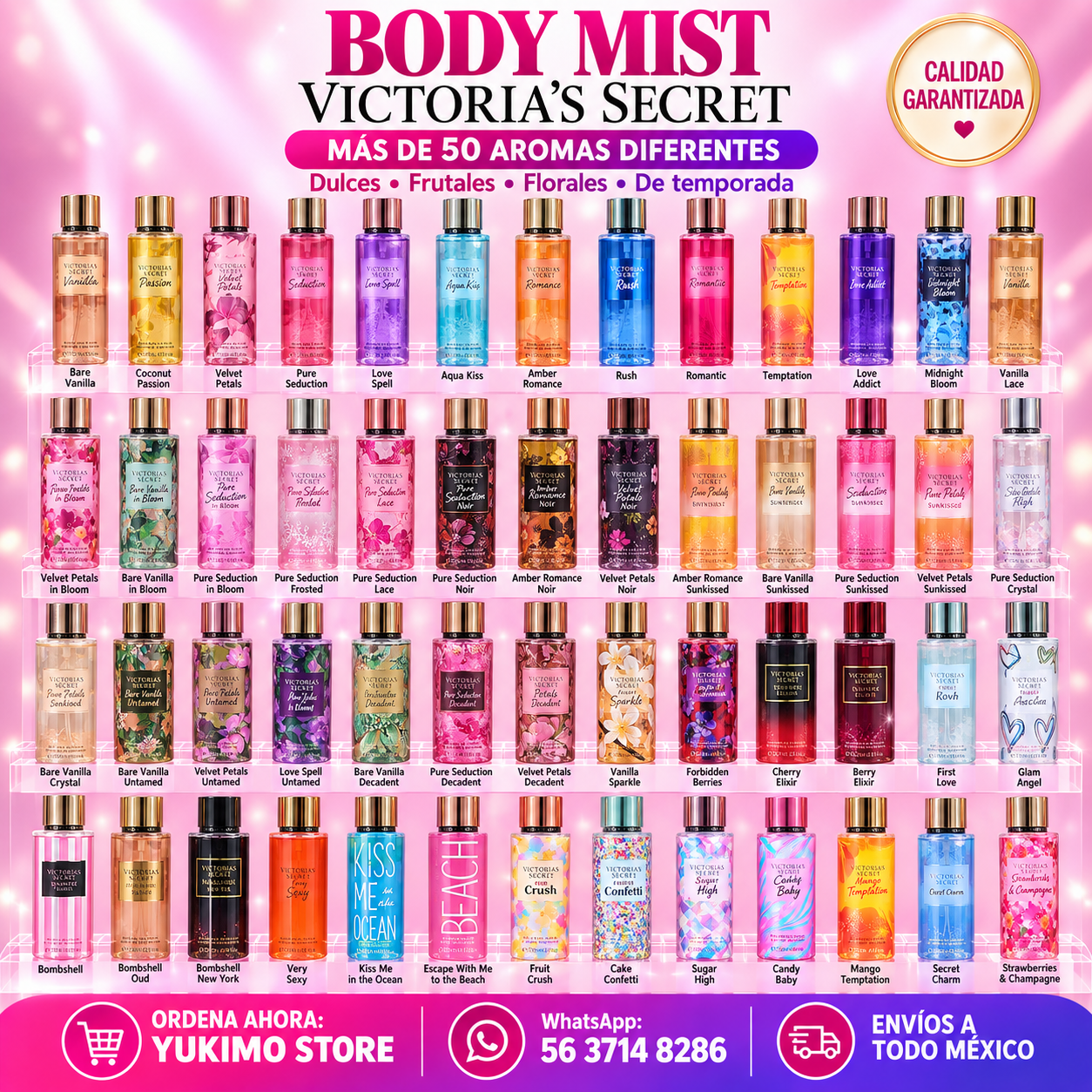 Body Mist Victoria’s Secret Fragancia Corporal para Mujer