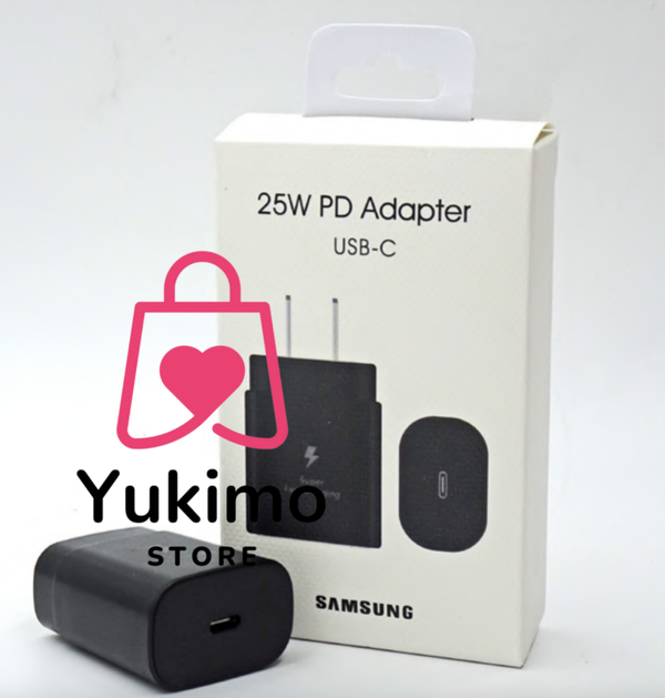 Adaptador de Corriente Samsung 25W Tipo C para Carga de Dispositivos