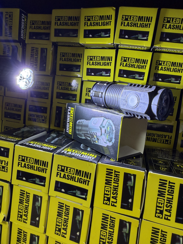 Lámpara LED Mini con Clip para Gorra de Gran Iluminación