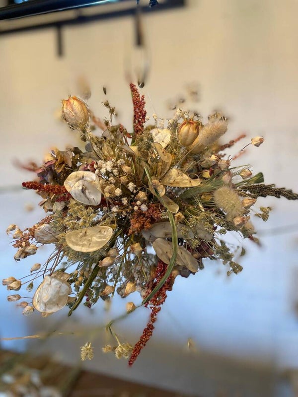 Workshop droogbloemenwolk als duo (ouder-kind) of solo