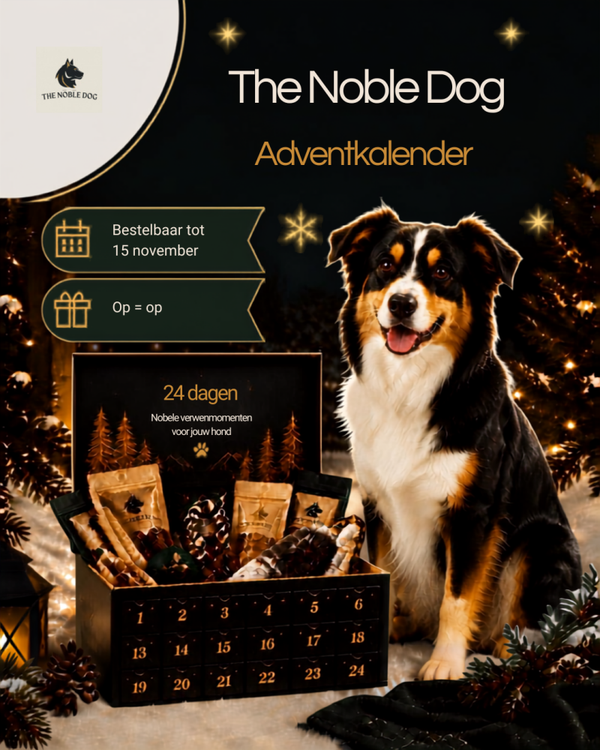 The Noble Dog Luxe Adventskalender – Dé Ultieme Honden Kerst Box (0% Troep, 100% Liefde)