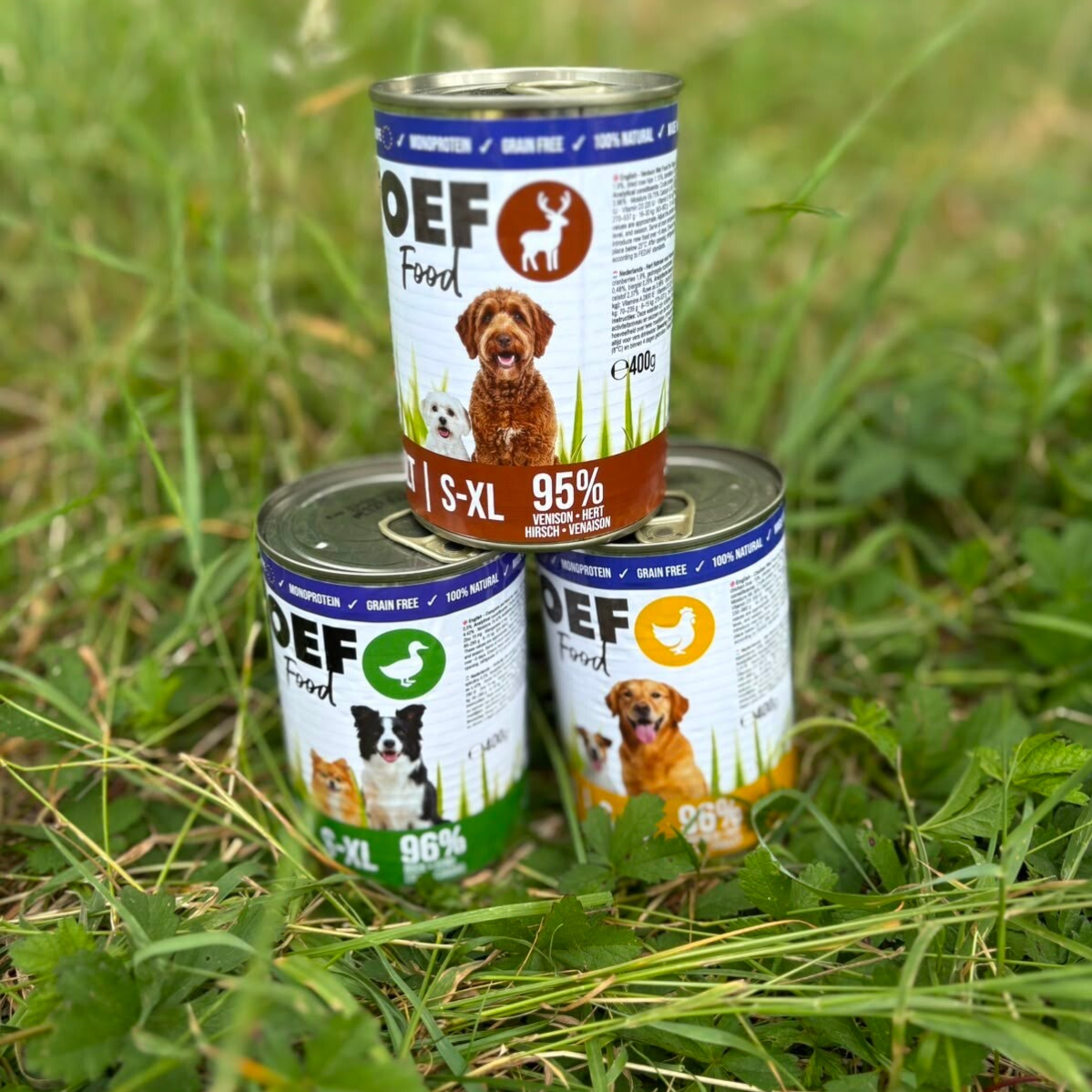Natvoer Kip (400g) – Premium Vleesmaaltijd