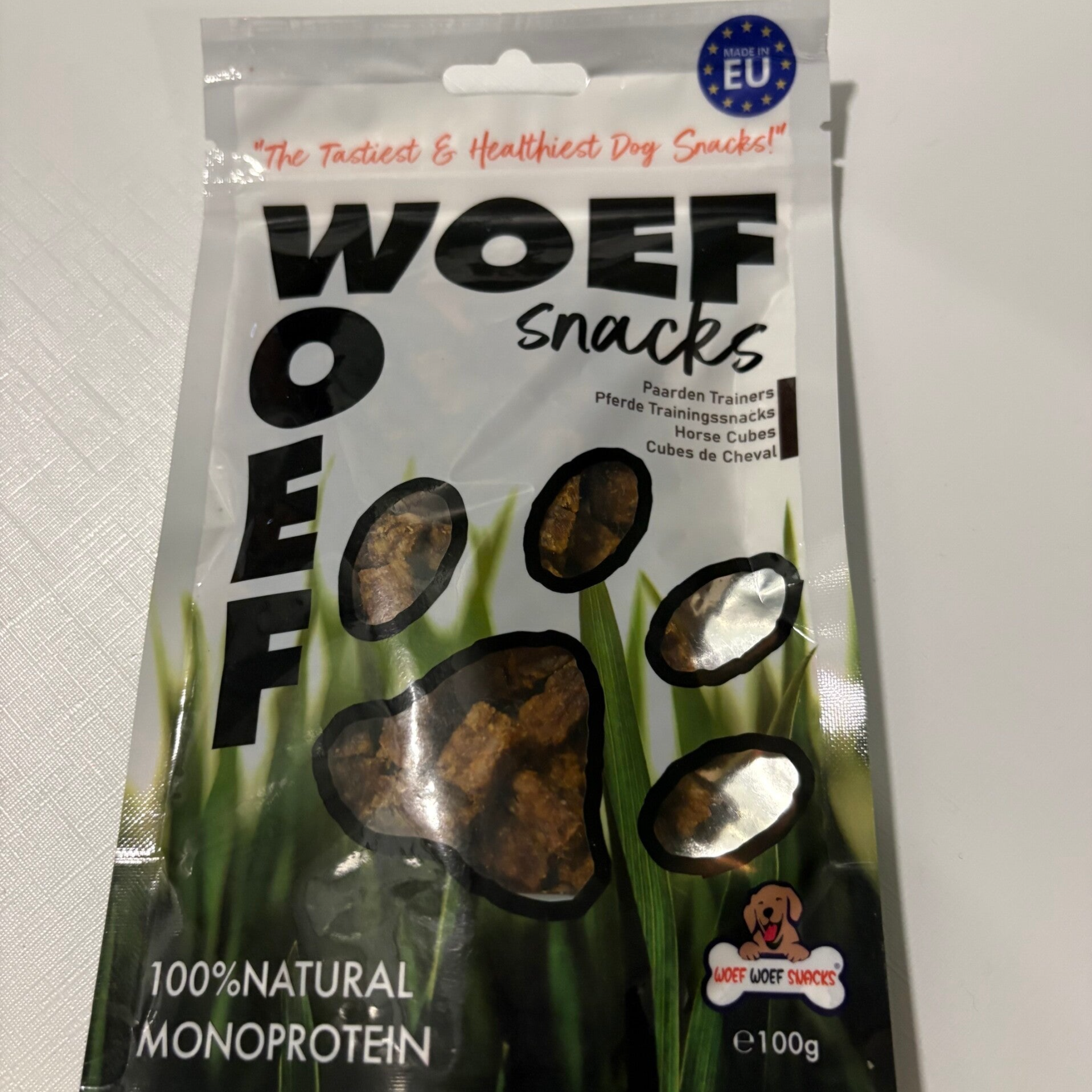 Paard Trainers (100g) – Vlees & Bot
