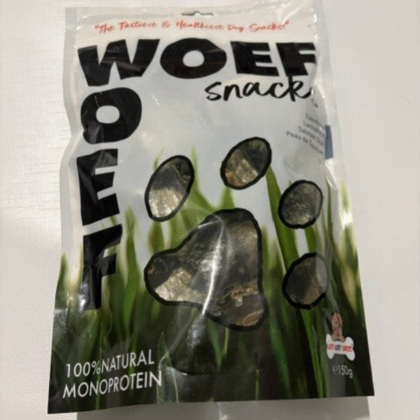 Zalmhuid (150g) – Lekkere Vissnack