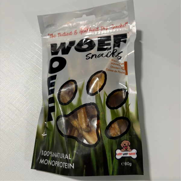Gedroogde Kippenpoten – lekker tussendoortje (80g)