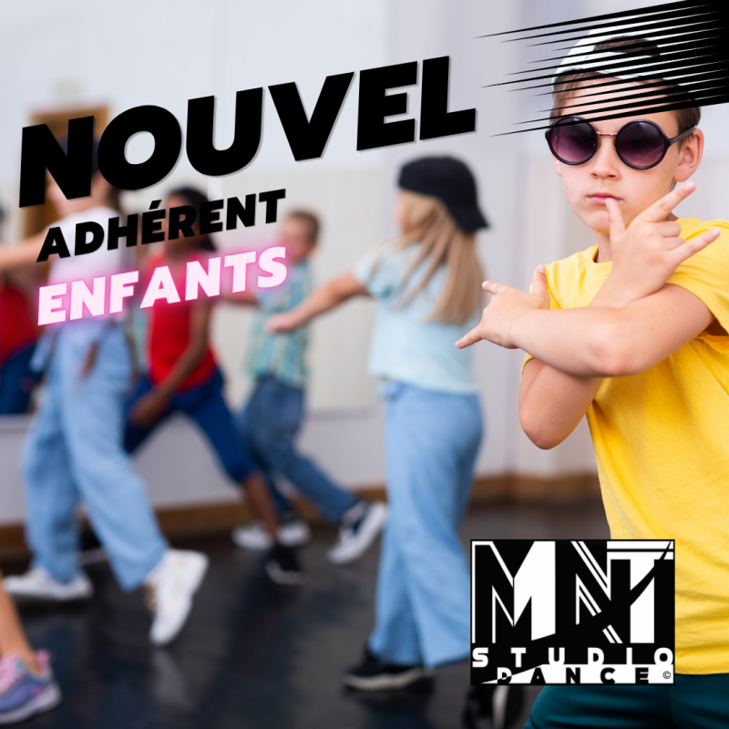 Adhésion 2026-2027 MNT STUDIO DANCE