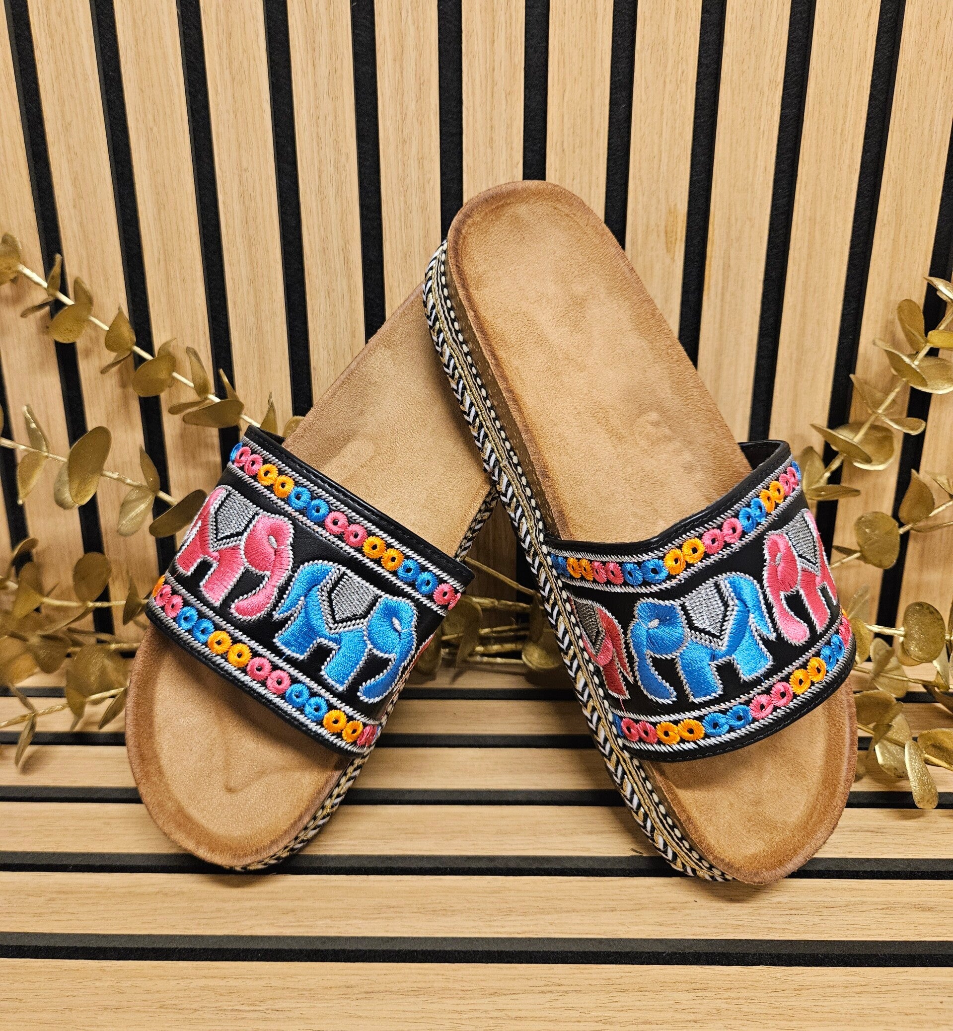 Elephant Festival Slippers