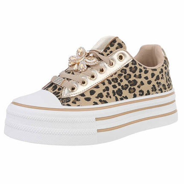 SNEAKER LEOPARD/VLINDER
