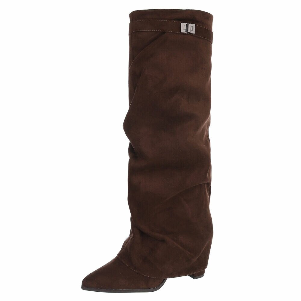 Slouchy Chic Boots bruin