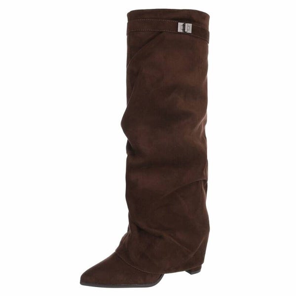 Slouchy Chic Boots bruin