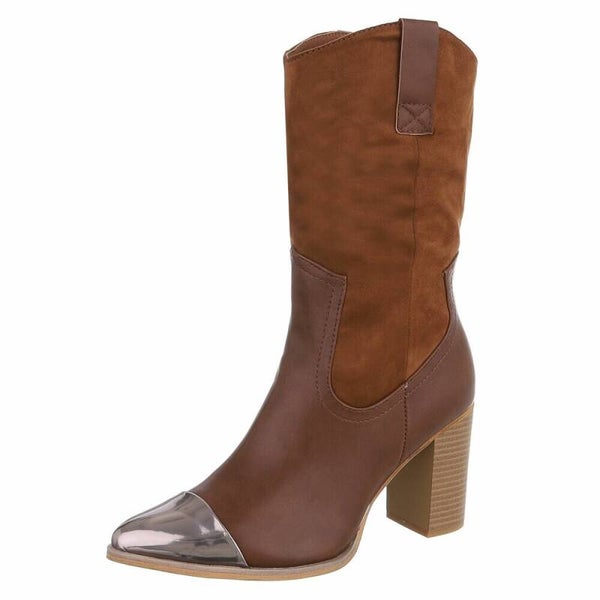 Cognac Diva Westernlaars