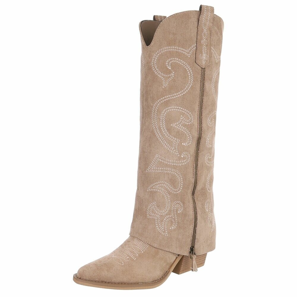 Boho Cowgirl Western Boots