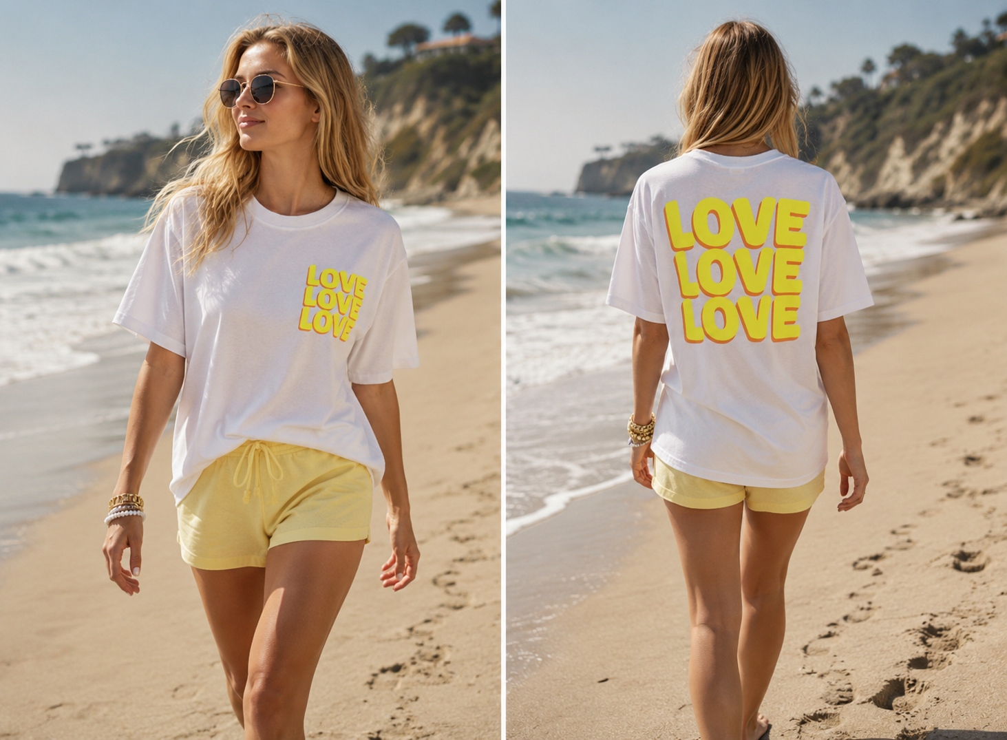 White Love Vibes Shirt